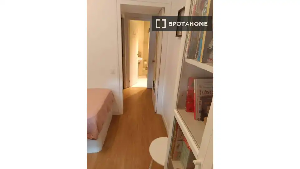 Habitación de Piso de alquiler en Barcelona con Aire acondicionado, Calefacción y Amueblado