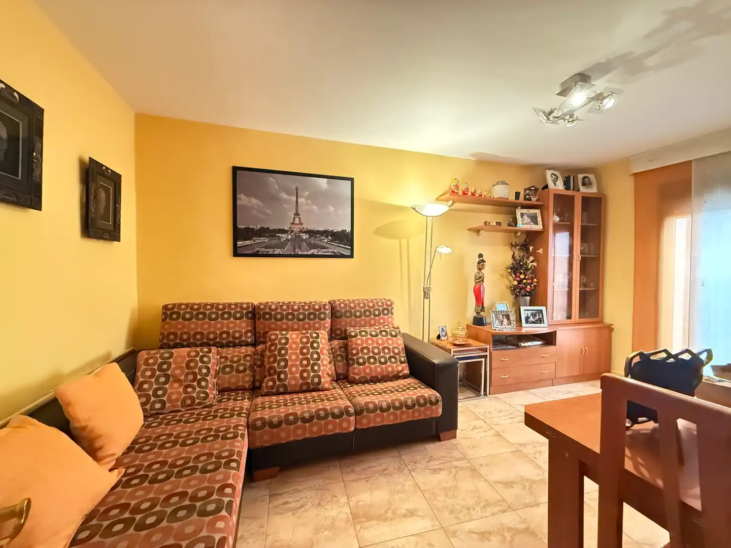 Sala de estar de Casa o chalet en venta en Caspe con Aire acondicionado, Calefacción y Trastero
