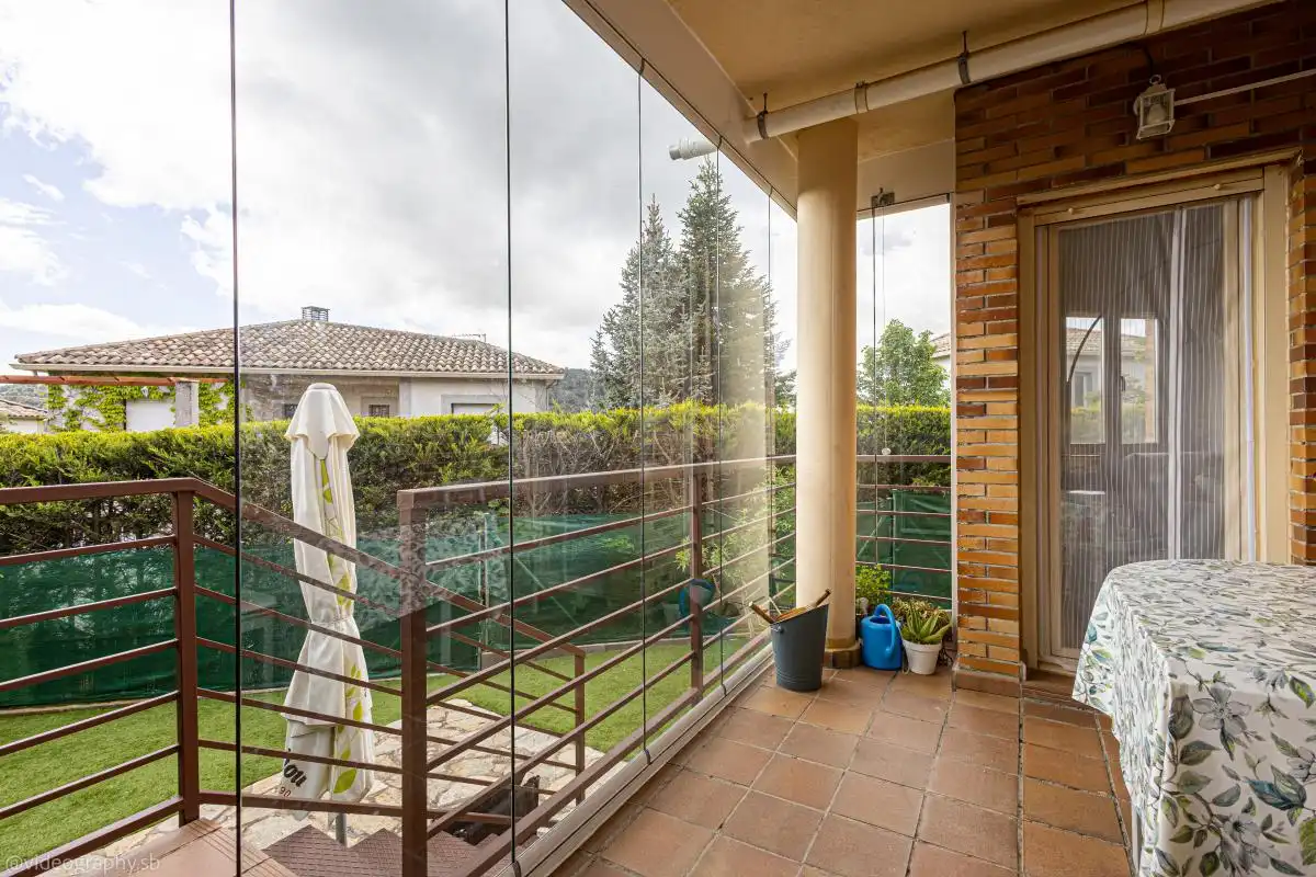 Terraza de Casa adosada en venta en Collado Mediano con Calefacción, Jardín privado y Terraza