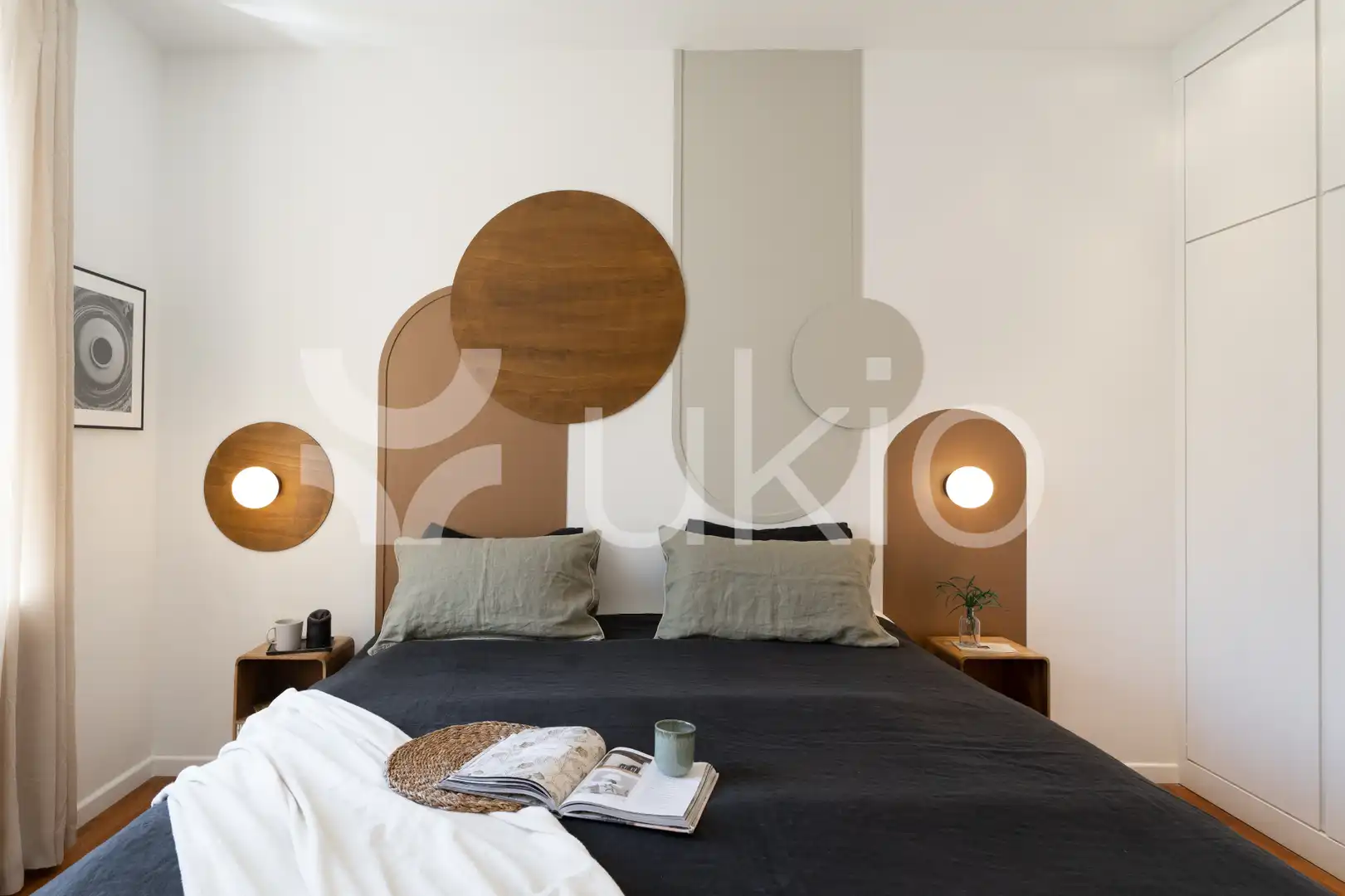 Bedroom of Apartments for rent in Madrid  with Air Conditioner, Heating and Furnished