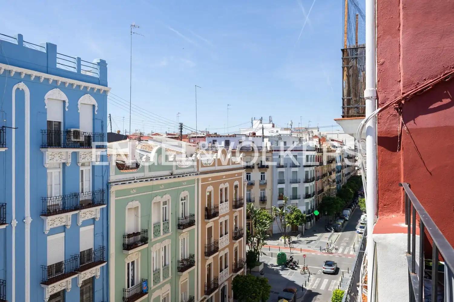 Vista exterior de Pis de lloguer en Valencia amb Aire condicionat, Calefacció i Parquet
