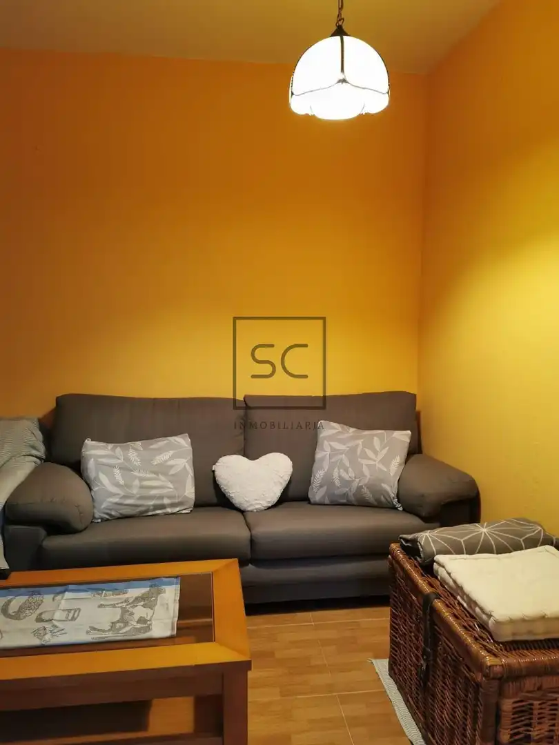 Sala d'estar de Casa o xalet en venda en Valdoviño amb Jardí privat, Terrassa i Traster