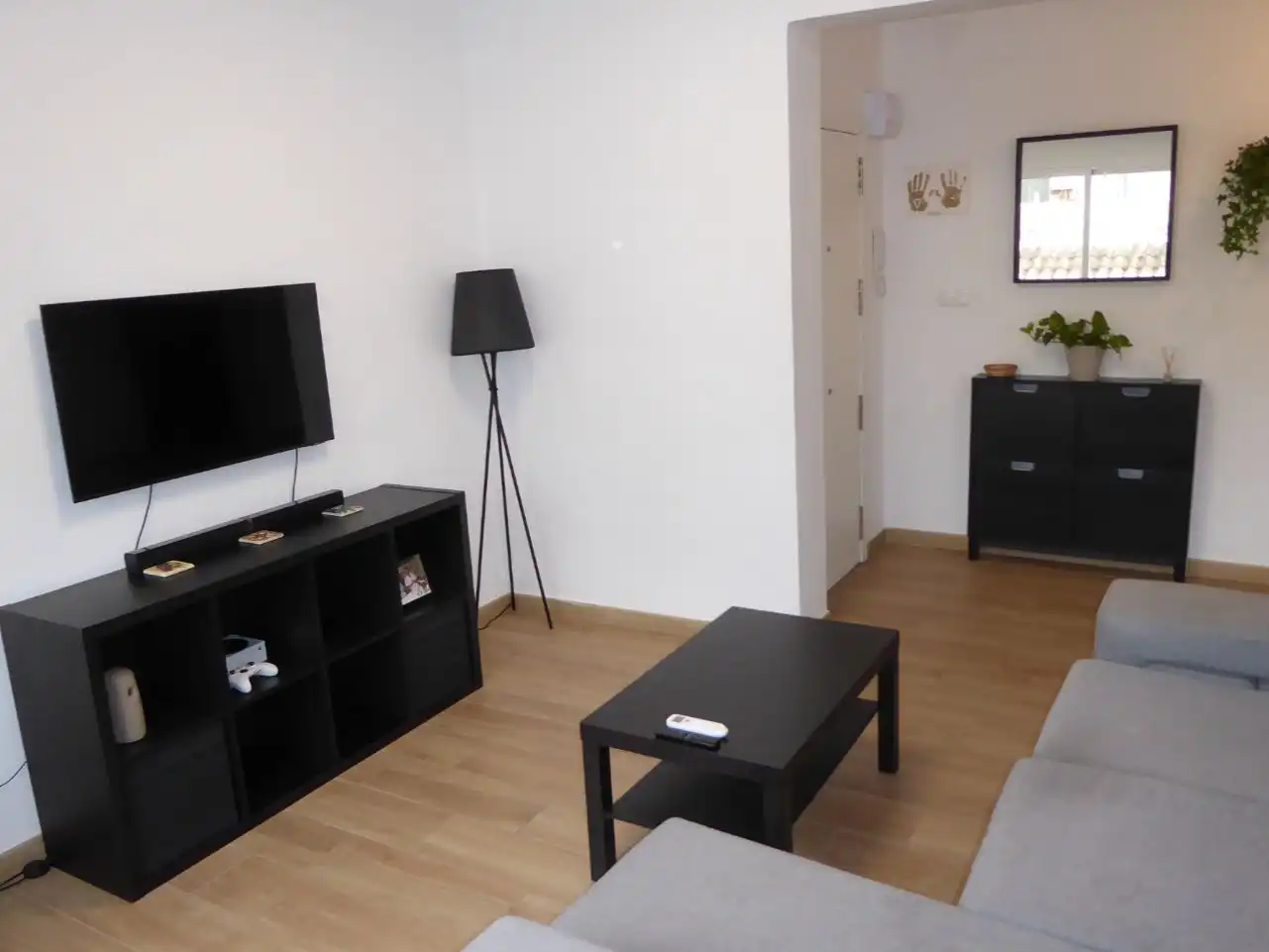 Living room of Flat for sale in Llíria  with Air Conditioner, Terrace and Furnished
