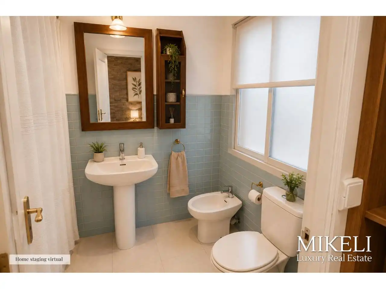Baño de Apartamento en venta en Santander con Calefacción, Amueblado y Alarma