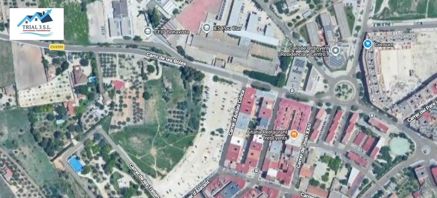 Vista exterior de Pis en venda en Ontinyent