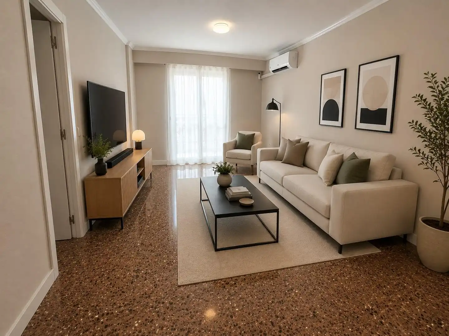 Sala de estar de Piso en venta en Paterna
