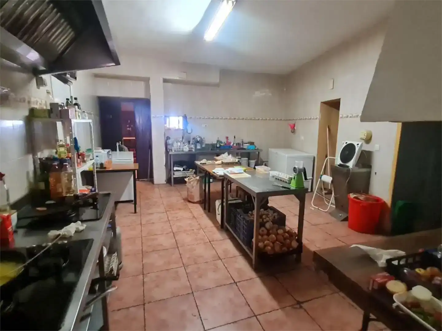 Cocina de Local en venta en Casas de Don Pedro con Aire acondicionado, Parquet y Amueblado