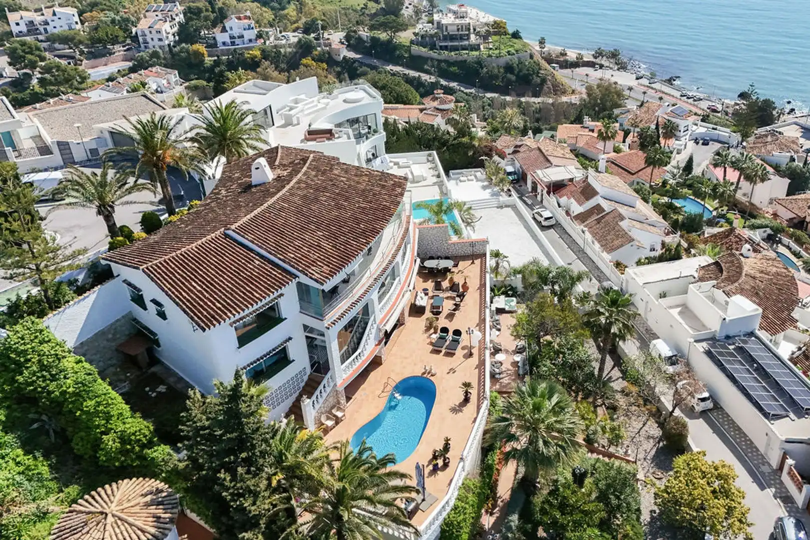 Exterior view of Houses for sale in Benalmádena  with Terrace