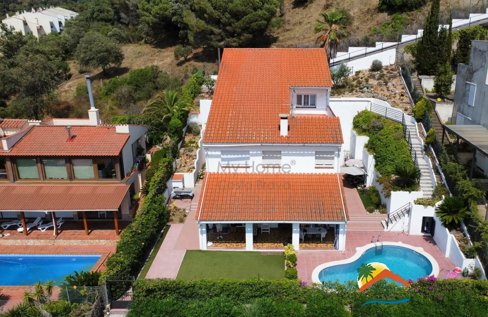 Exterior view of Houses for sale in Blanes  with Heating, Private garden and Terrace