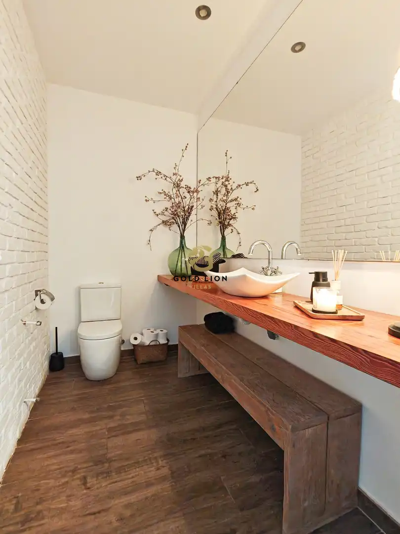 Bathroom of Houses for sale in Dénia  with Air Conditioner, Heating and Private garden