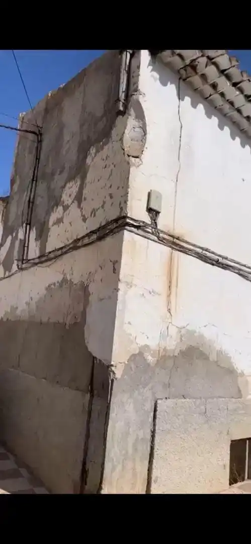 Vista exterior de Casa adosada en venda en Huéscar