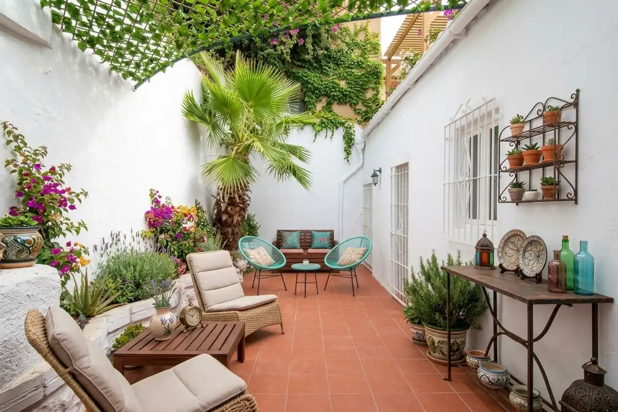 Terrassa de Casa o xalet en venda en Aigües, Alicante
