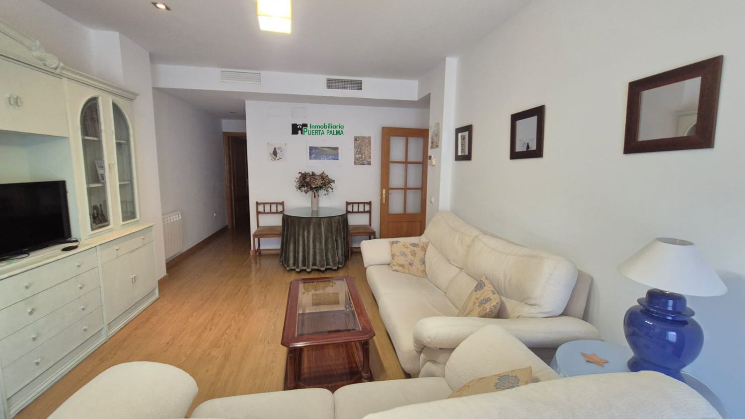 Living room of Apartment to rent in Badajoz Capital  with Air Conditioner, Heating and Terrace
