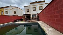 Swimming pool of Single-family semi-detached for sale in Los Barrios  with Parquet flooring, Terrace and Storage room