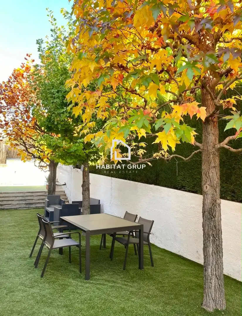 Terraza de Casa o chalet en venta en Canovelles con Aire acondicionado, Calefacción y Jardín privado
