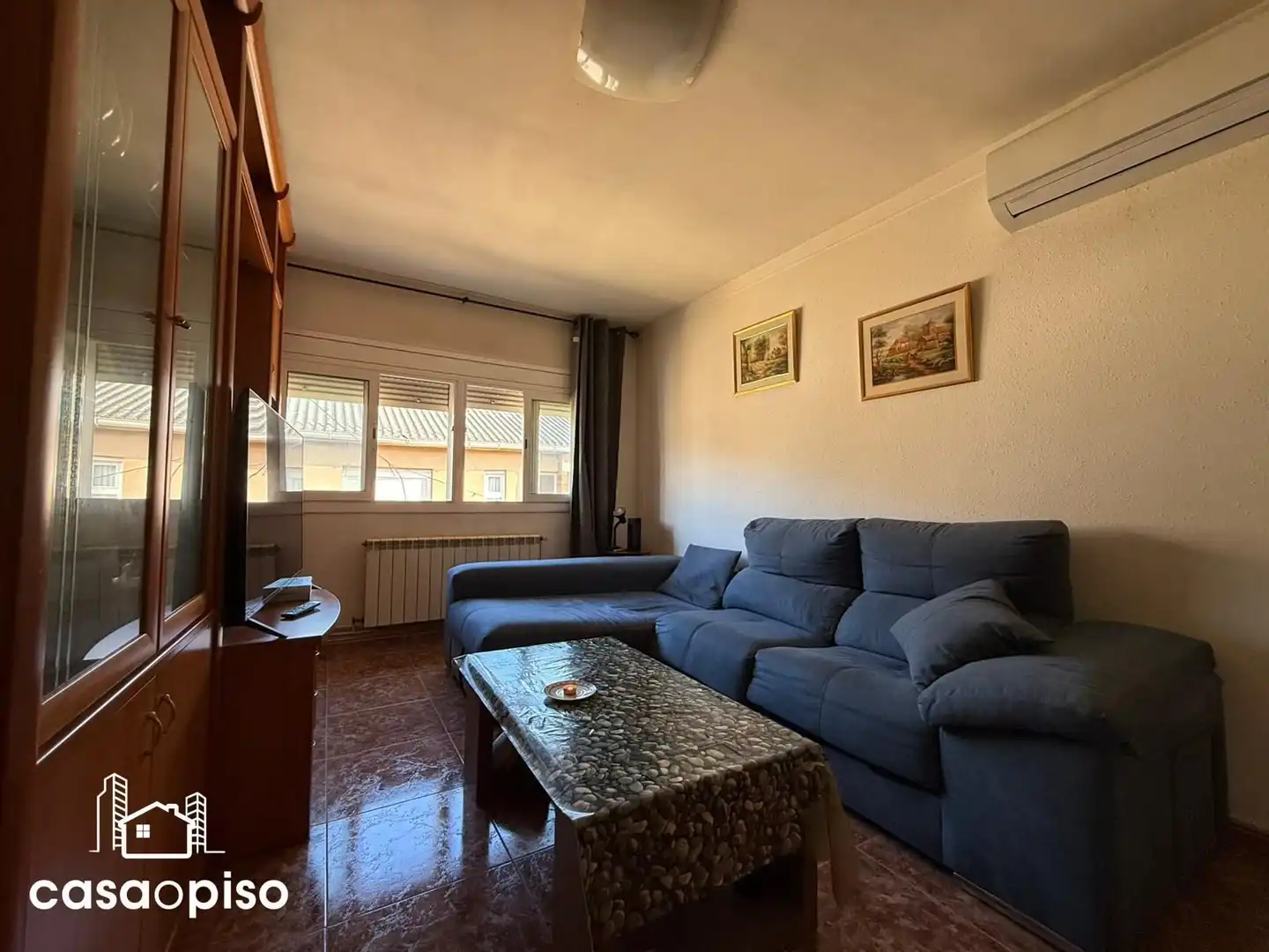 Sala de estar de Piso en venta en Terrassa con Aire acondicionado y Calefacción