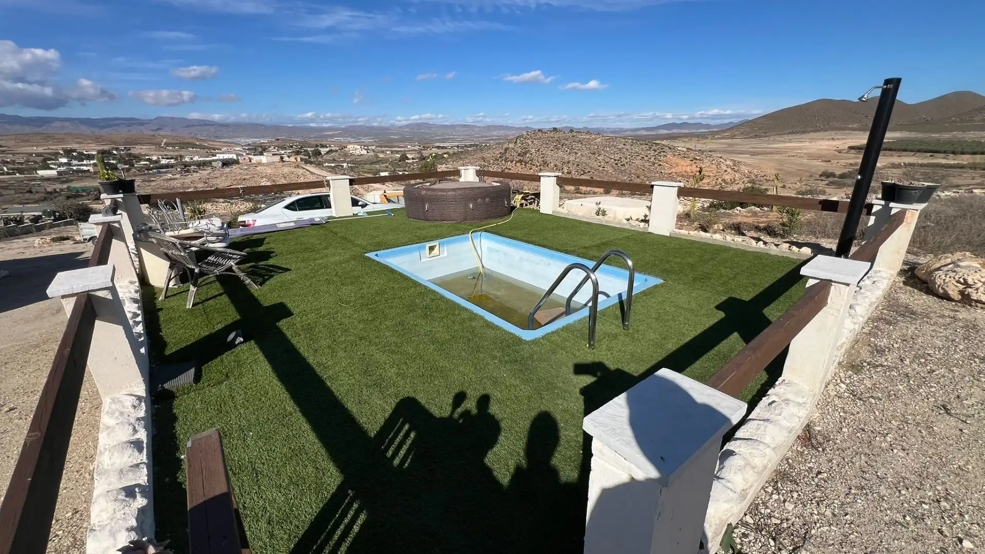 Swimming pool of Country homes for sale in Níjar  with Private garden, Terrace and Swimming Pool