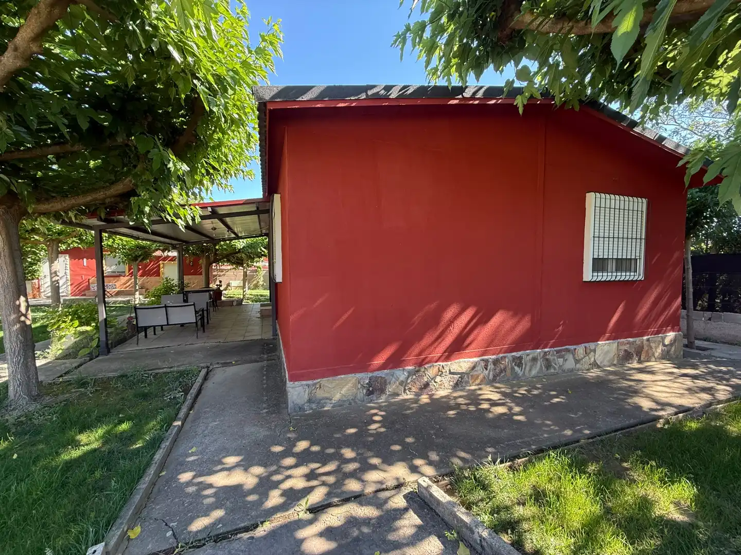 Vista exterior de Casa o chalet en venta en Caspe con Calefacción, Jardín privado y Parquet