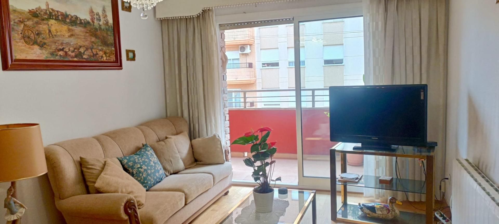 Living room of Flat for sale in  Valencia Capital  with Balcony