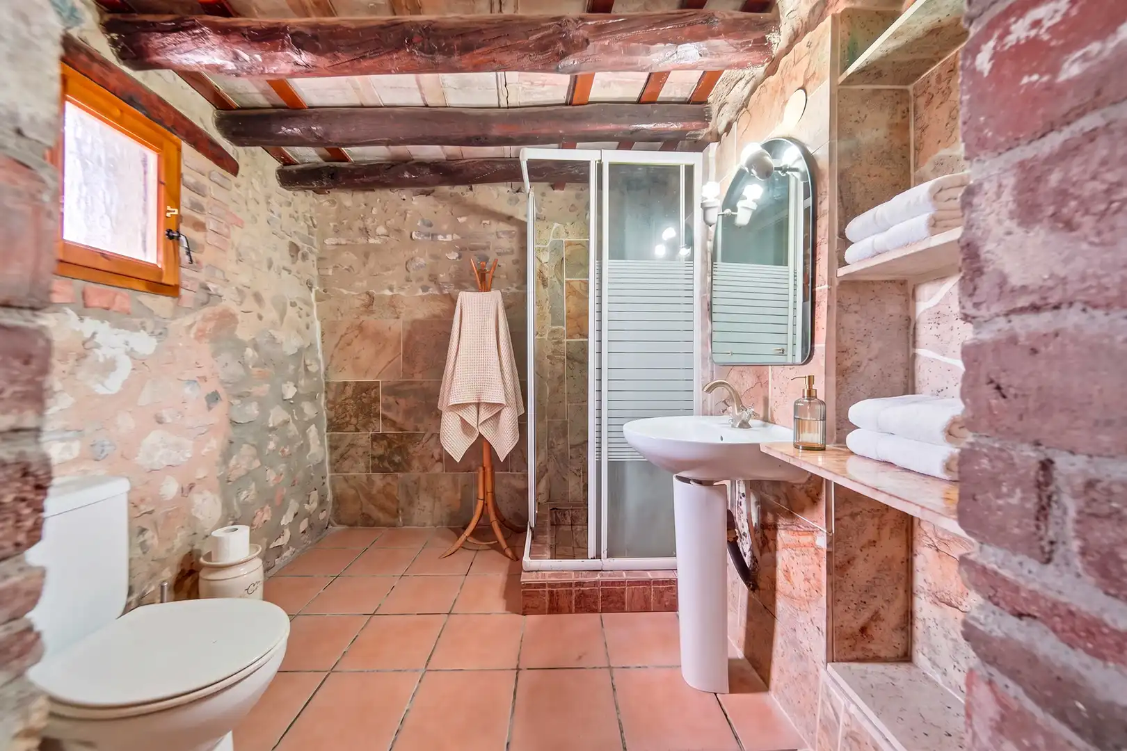 Bany de Casa o xalet en venda en Caldes de Malavella amb Jardí privat