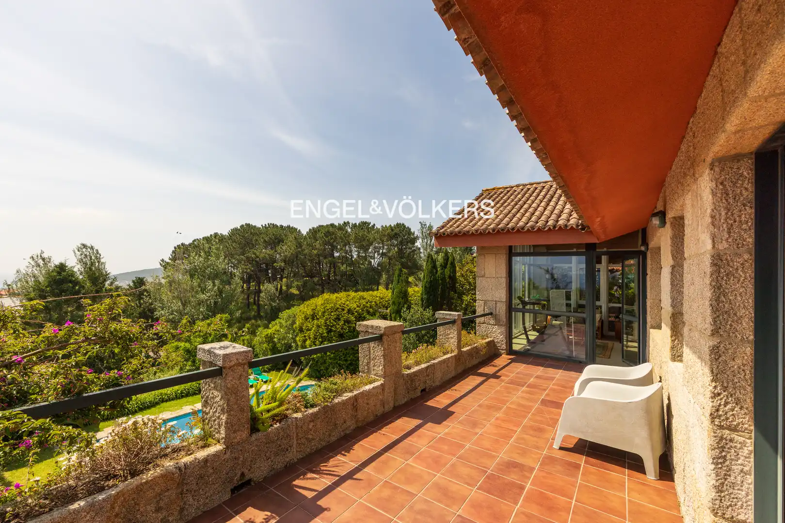 Terraza de Finca rústica en venta en Nigrán con Calefacción