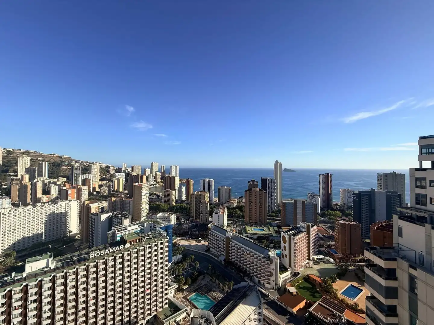 Exterior view of Attic for sale in Benidorm  with Air Conditioner, Private garden and Terrace