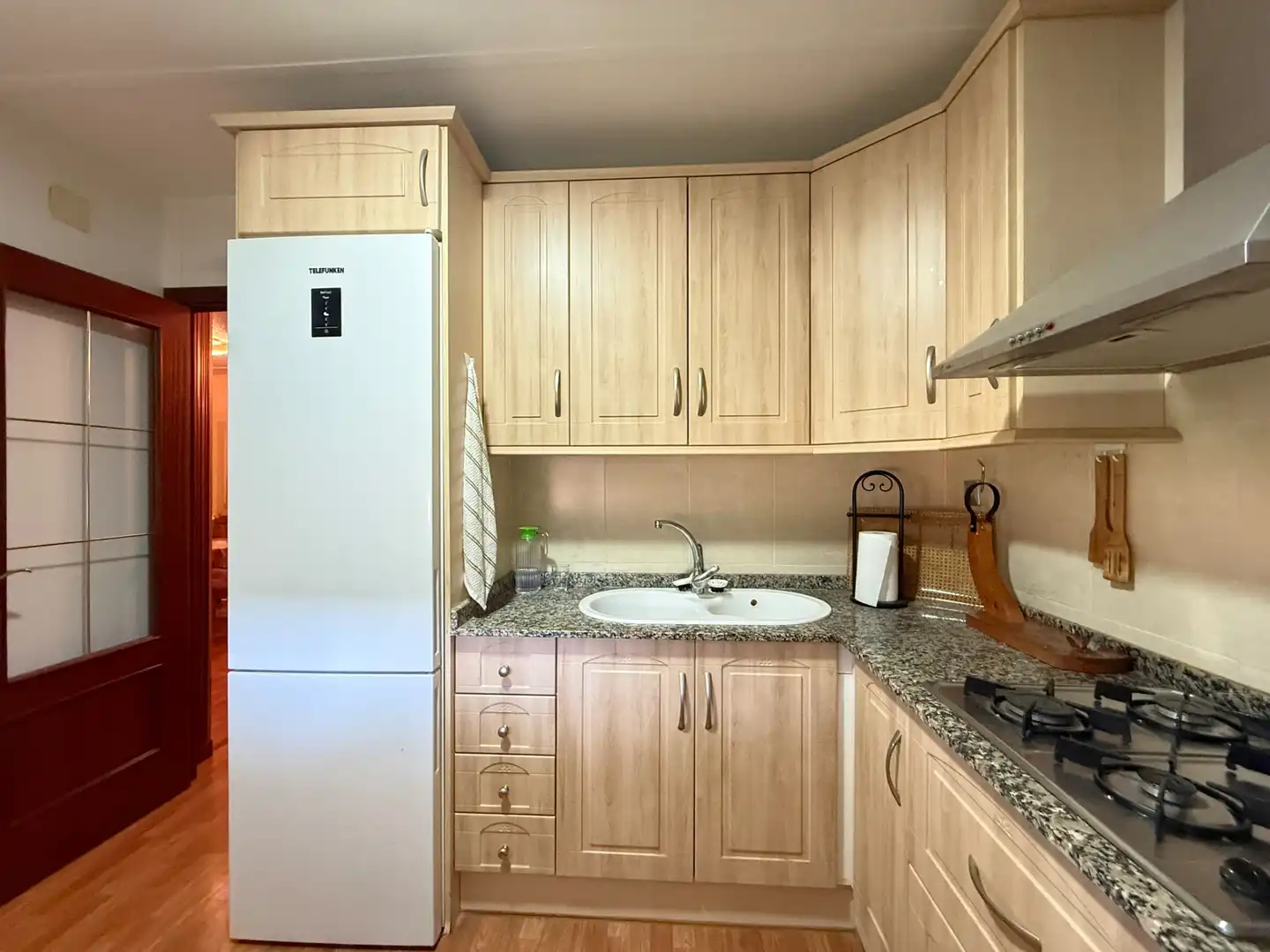 Cocina de Casa o chalet en venta en Caspe con Calefacción, Jardín privado y Parquet