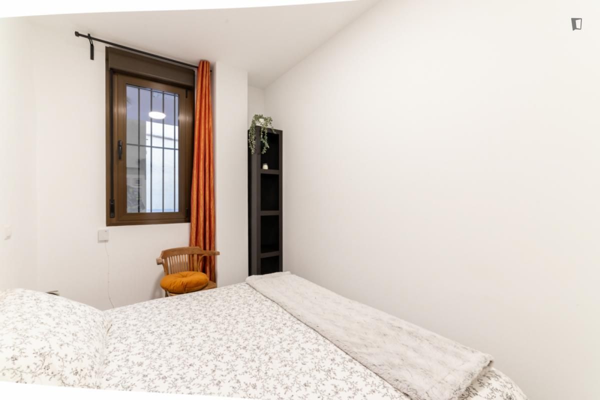 Bedroom of Apartment to rent in  Madrid Capital  with Furnished, Oven and Washing machine
