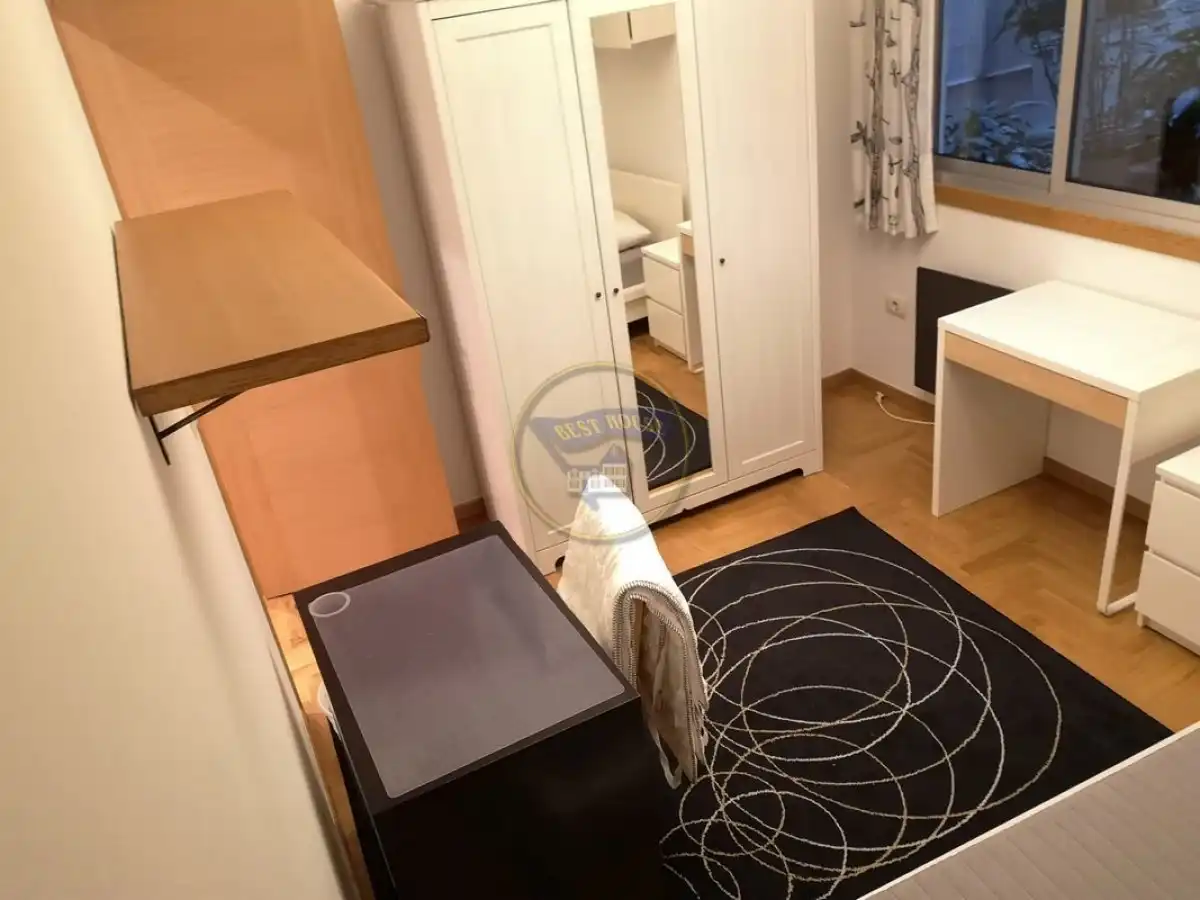 Bedroom of Flat for rent in Vigo   with Heating, Parquet flooring and Furnished