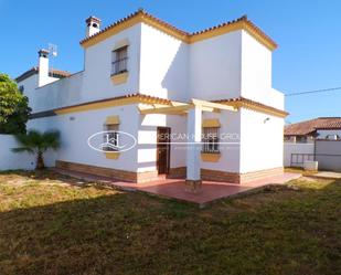 Exterior view of House or chalet for sale in Chiclana de la Frontera  with Private garden