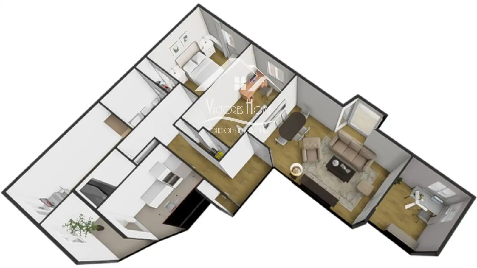 Piso en venta en Madrid con Aire acondicionado, Calefacción y Terraza
