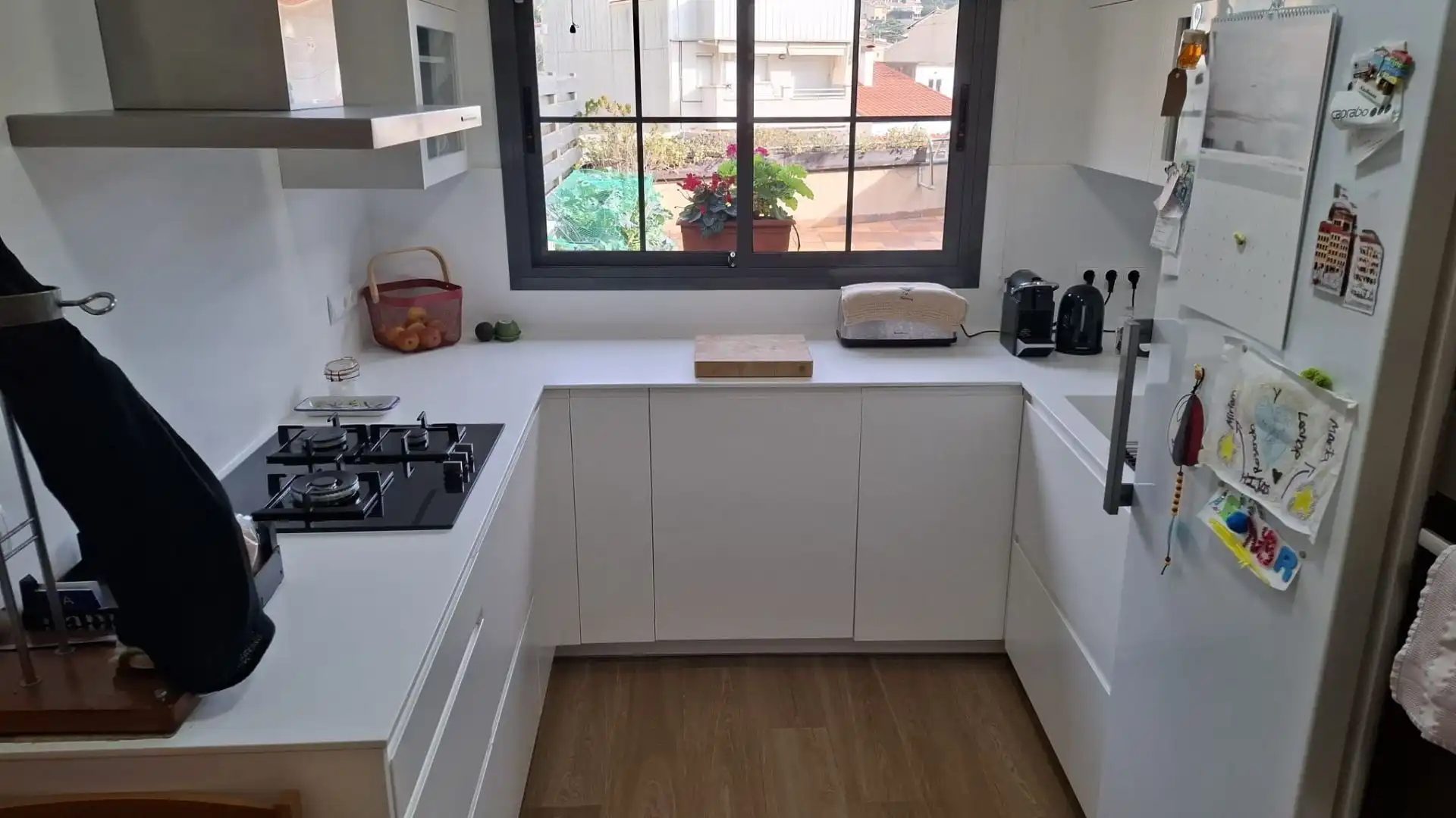 Cocina de Casa adosada en venta en Vallirana con Aire acondicionado, Calefacción y Terraza