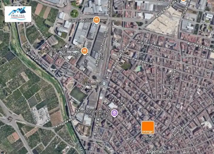 Vista exterior de Piso en venta en Algemesí
