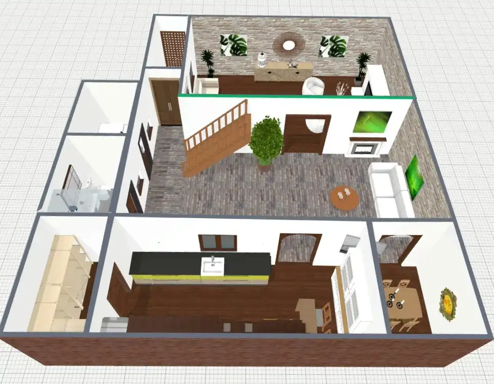 Casa adosada en venta en Teror con Parquet, Terraza y Amueblado