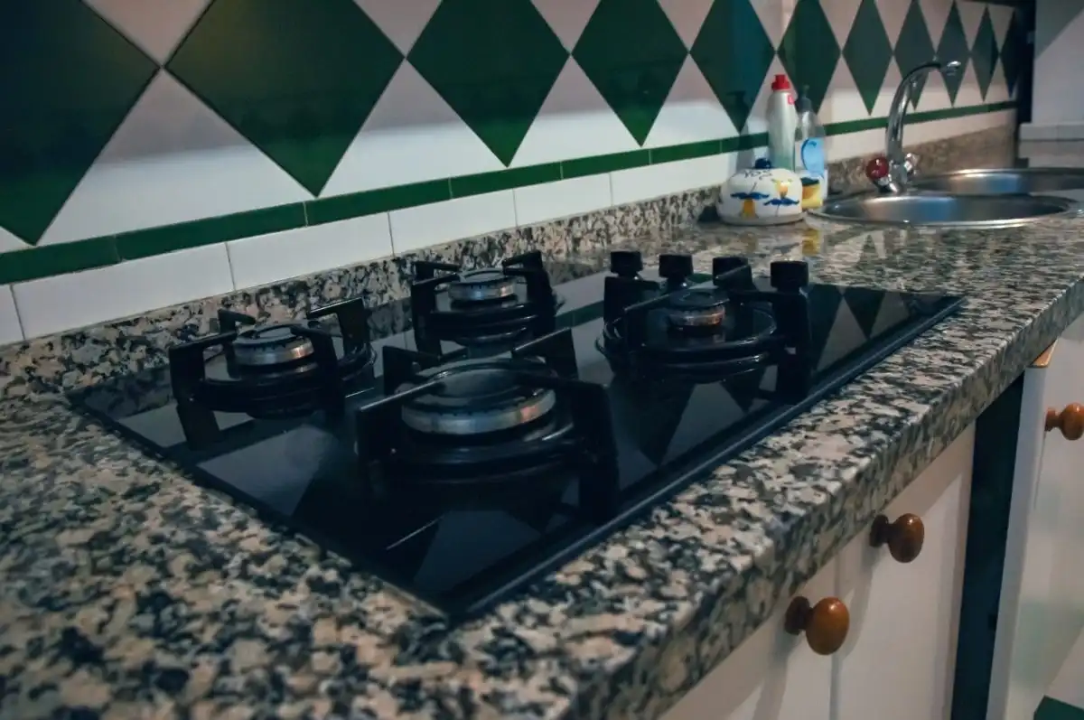 Kitchen of Flat for sale in Málaga  with Balcony