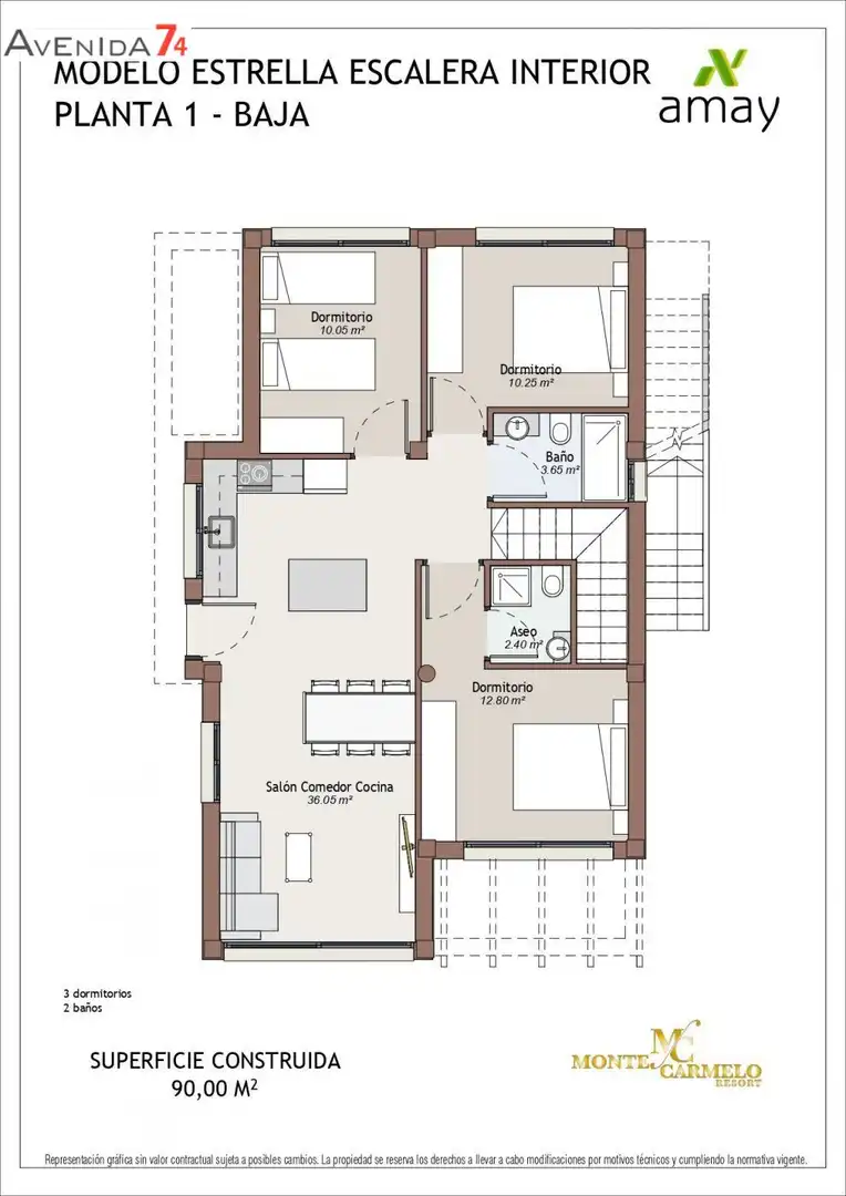 Detached house with pool for sale in El Playazo, imagen 14