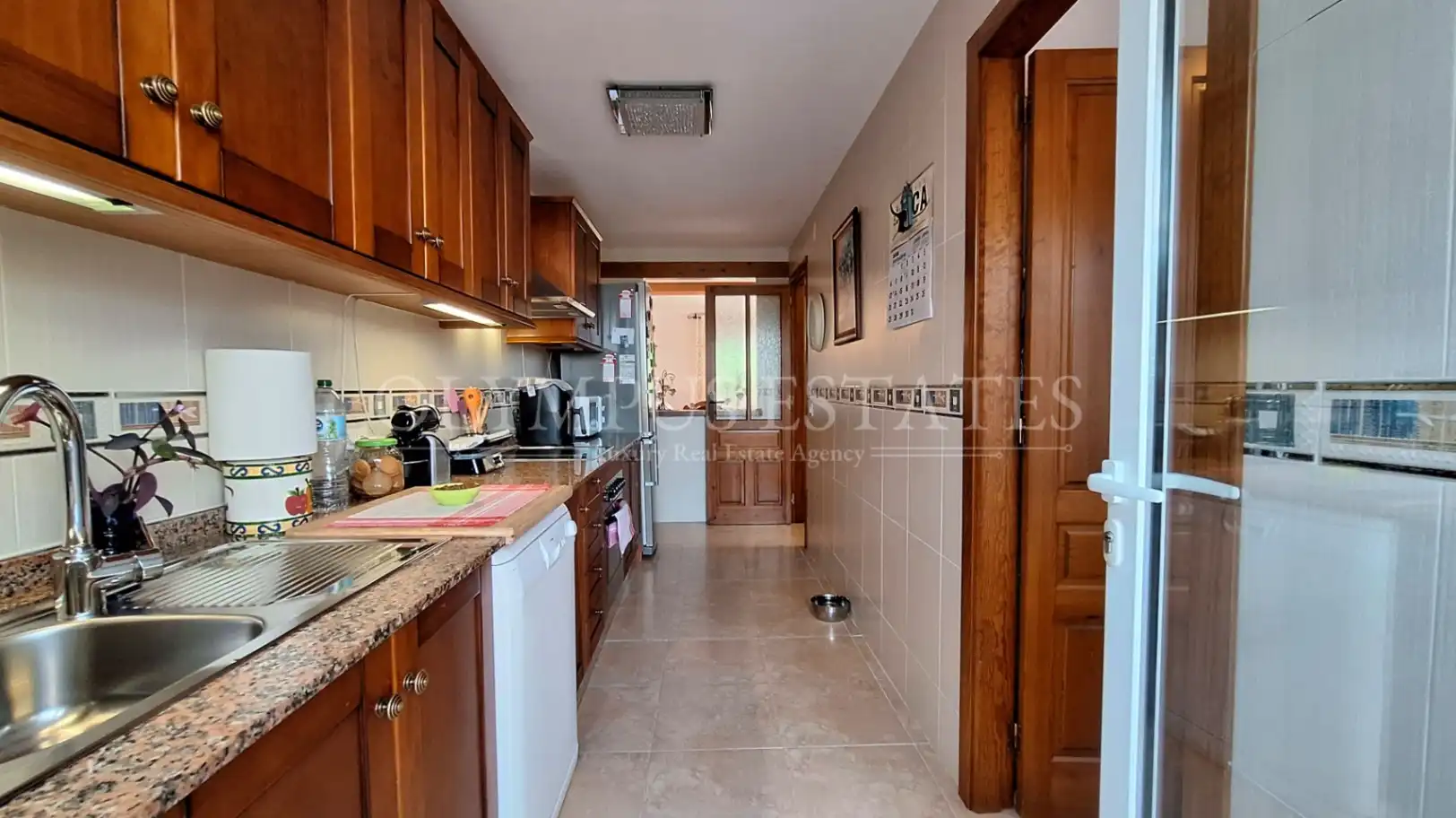 Cuina de Casa o xalet en venda en El Verger amb Aire condicionat, Calefacció i Jardí privat