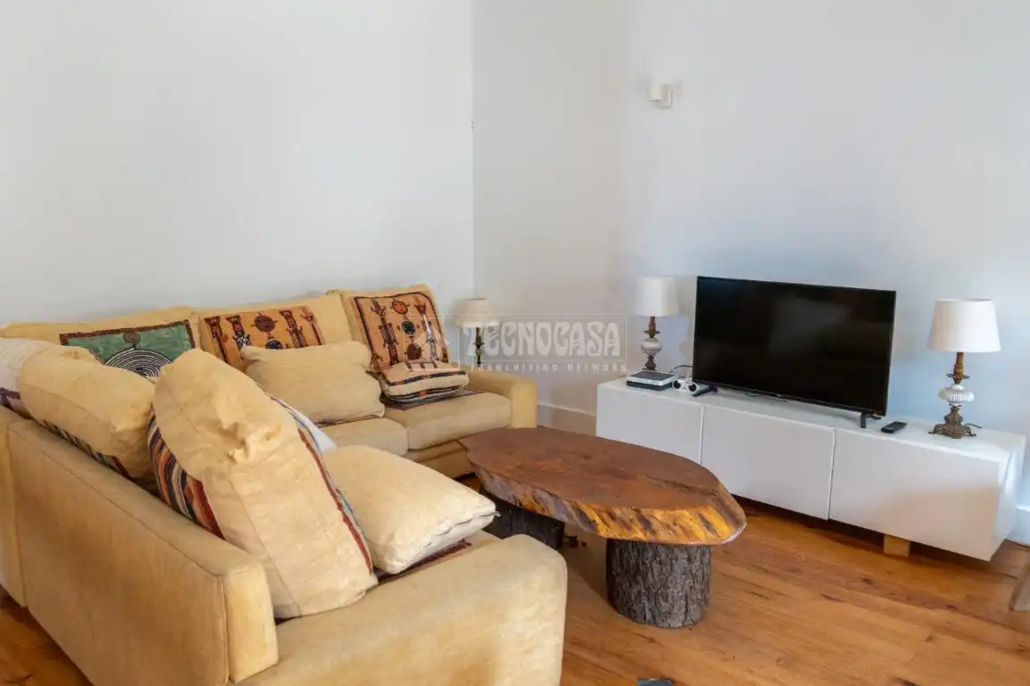 Sala de estar de Finca rústica en venta en La Orotava con Parquet