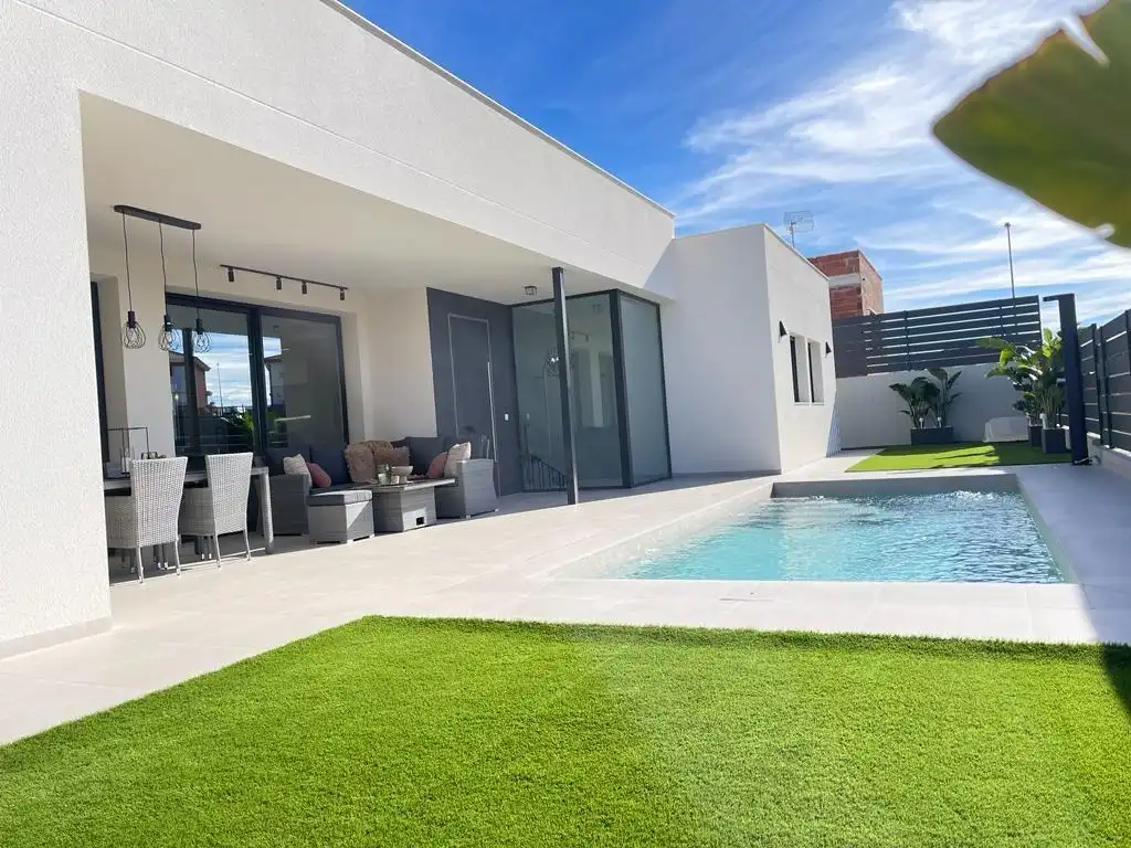 Terraza de Casa o chalet en venta en Molina de Segura con Jardín privado