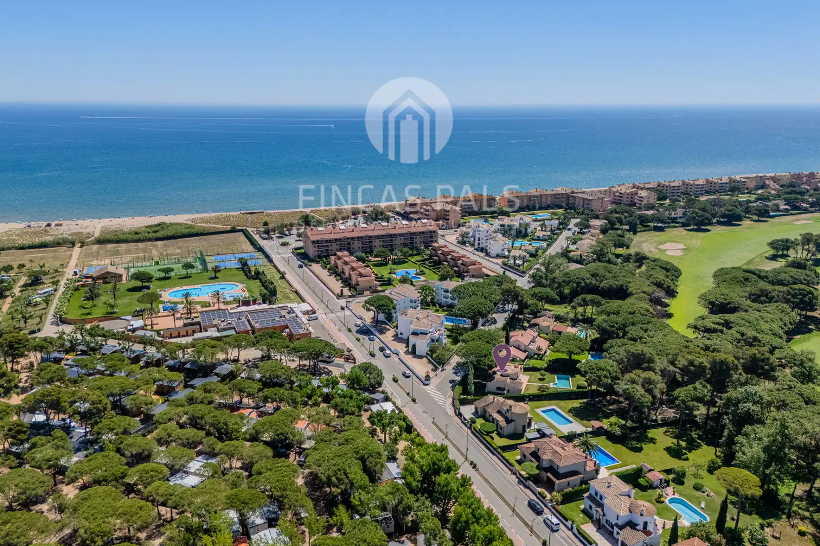 Vista exterior de Casa o chalet en venta en Pals con Calefacción, Jardín privado y Piscina