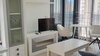 Living room of Apartment for sale in Benidorm  with Air Conditioner, Private garden and Parquet flooring