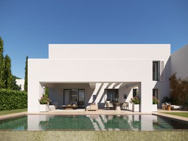 Casa aparellada amb piscina en venda a Sotogrande Alto