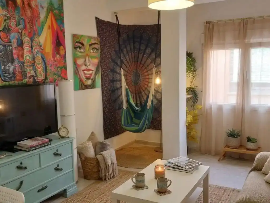 Sala de estar de Piso de alquiler en Jun con Aire acondicionado y Amueblado