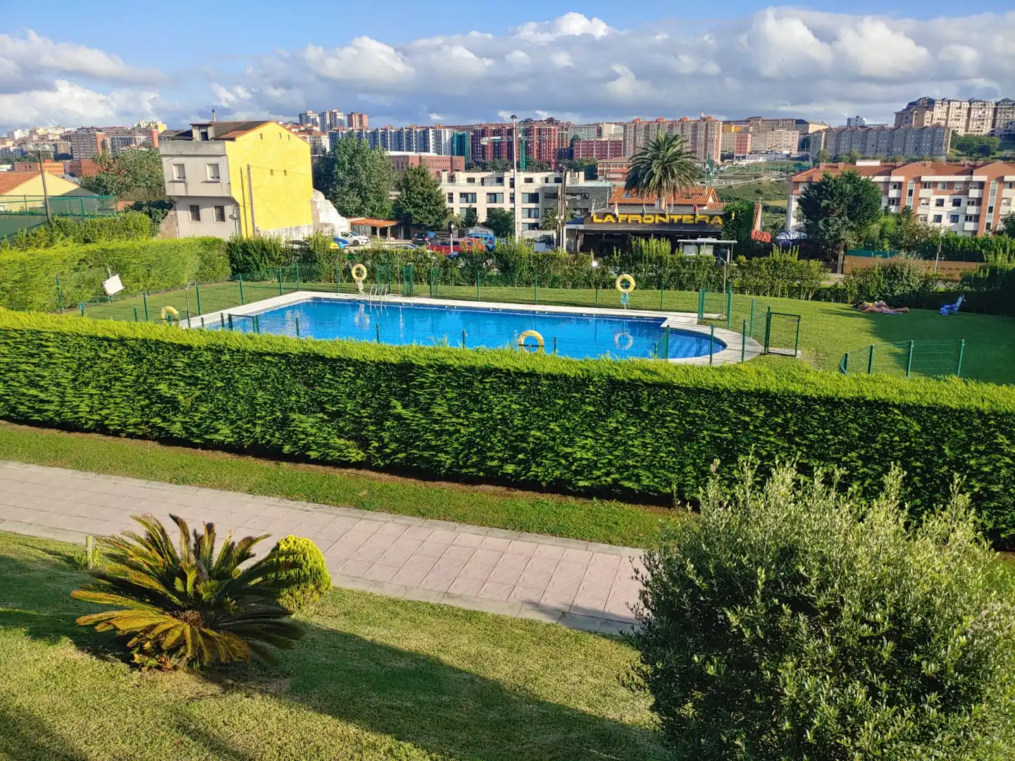 Swimming pool of Flat for rent in Santander  with Heating, Parquet flooring and Furnished