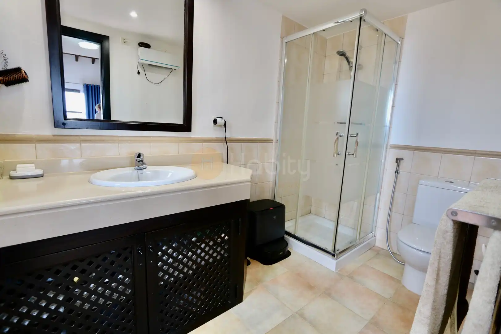 Baño de Casa o chalet en venta en Fuente Álamo de Murcia con Aire acondicionado, Calefacción y Jardín privado