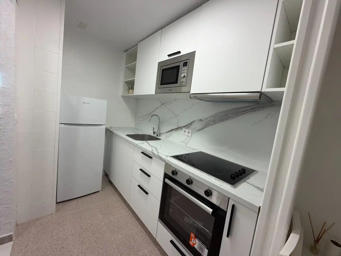 Kitchen of Apartments for rent in Santa Pola  with Air Conditioner, Heating and Terrace
