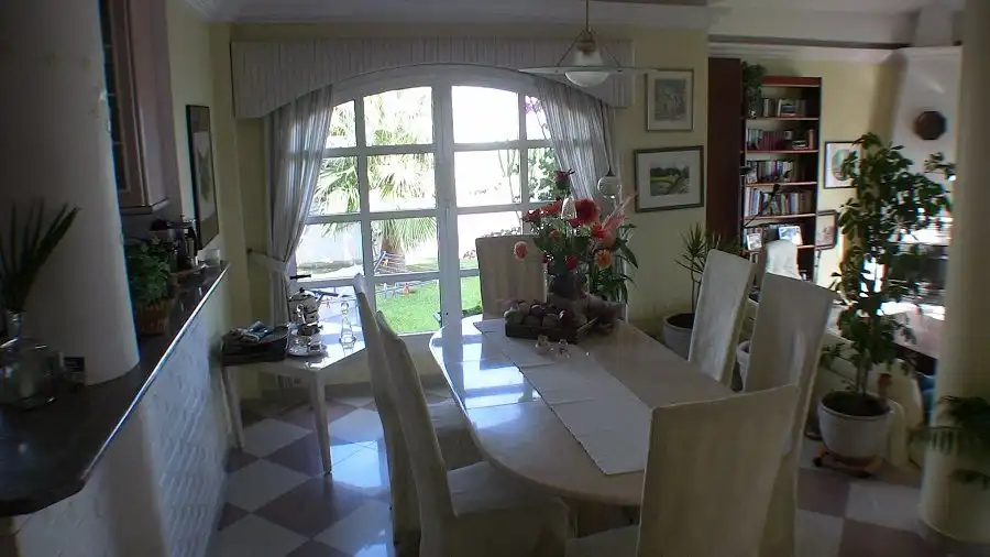 Menjador de Casa o xalet en venda en Torrox amb Aire condicionat, Calefacció i Jardí privat