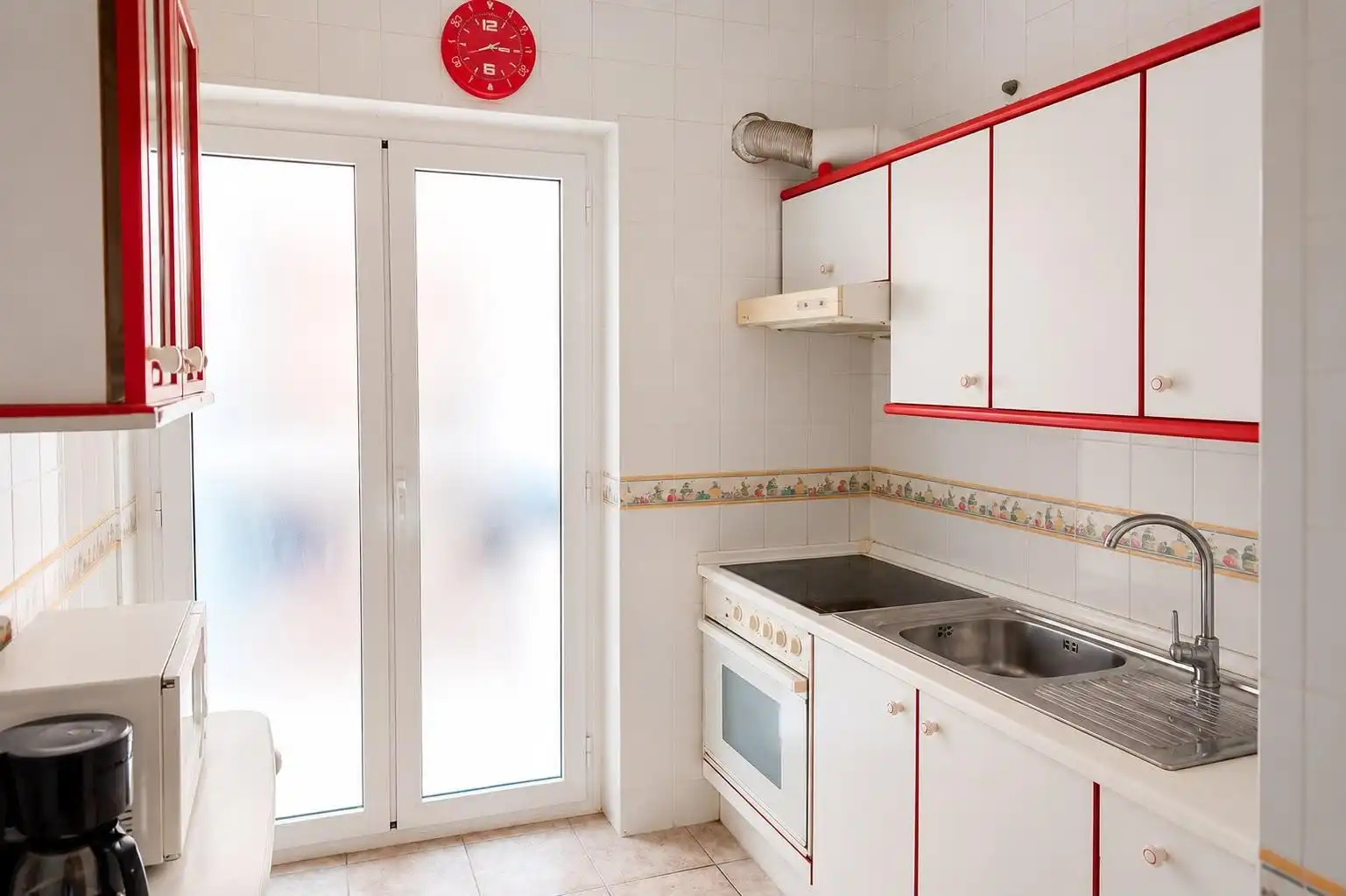 Kitchen of Apartments for rent in San Pedro del Pinatar  with Air Conditioner, Furnished and Washing machine