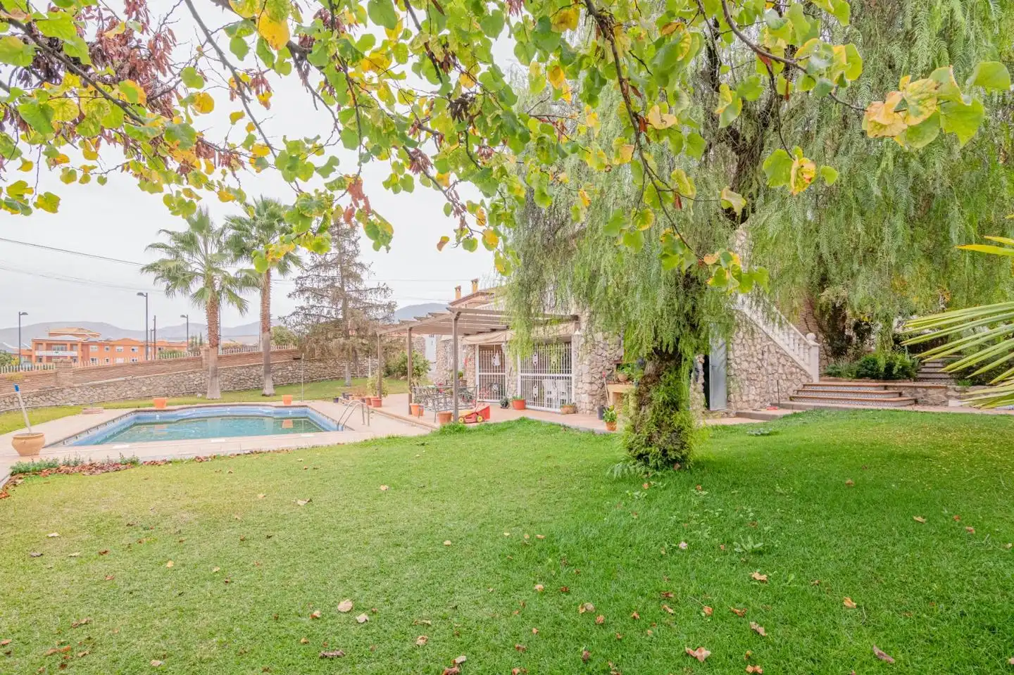 Jardí de Casa o xalet en venda en La Zubia amb Calefacció, Jardí privat i Terrassa