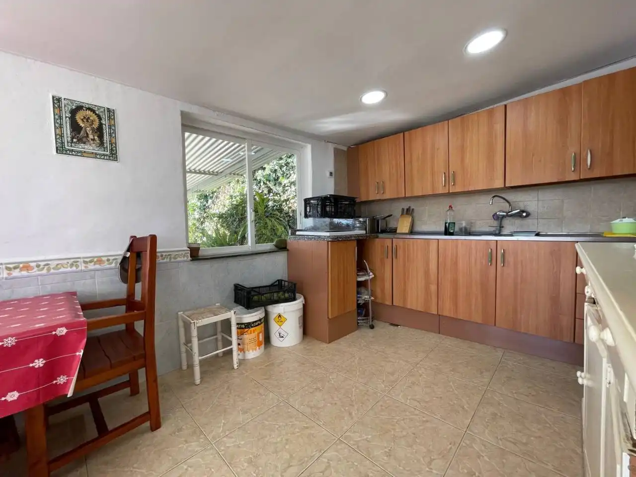 Cocina de Finca rústica en venta en Estepona con Jardín privado y Piscina